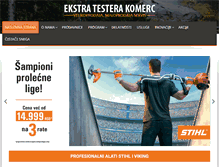 Tablet Screenshot of ekstratestera.rs